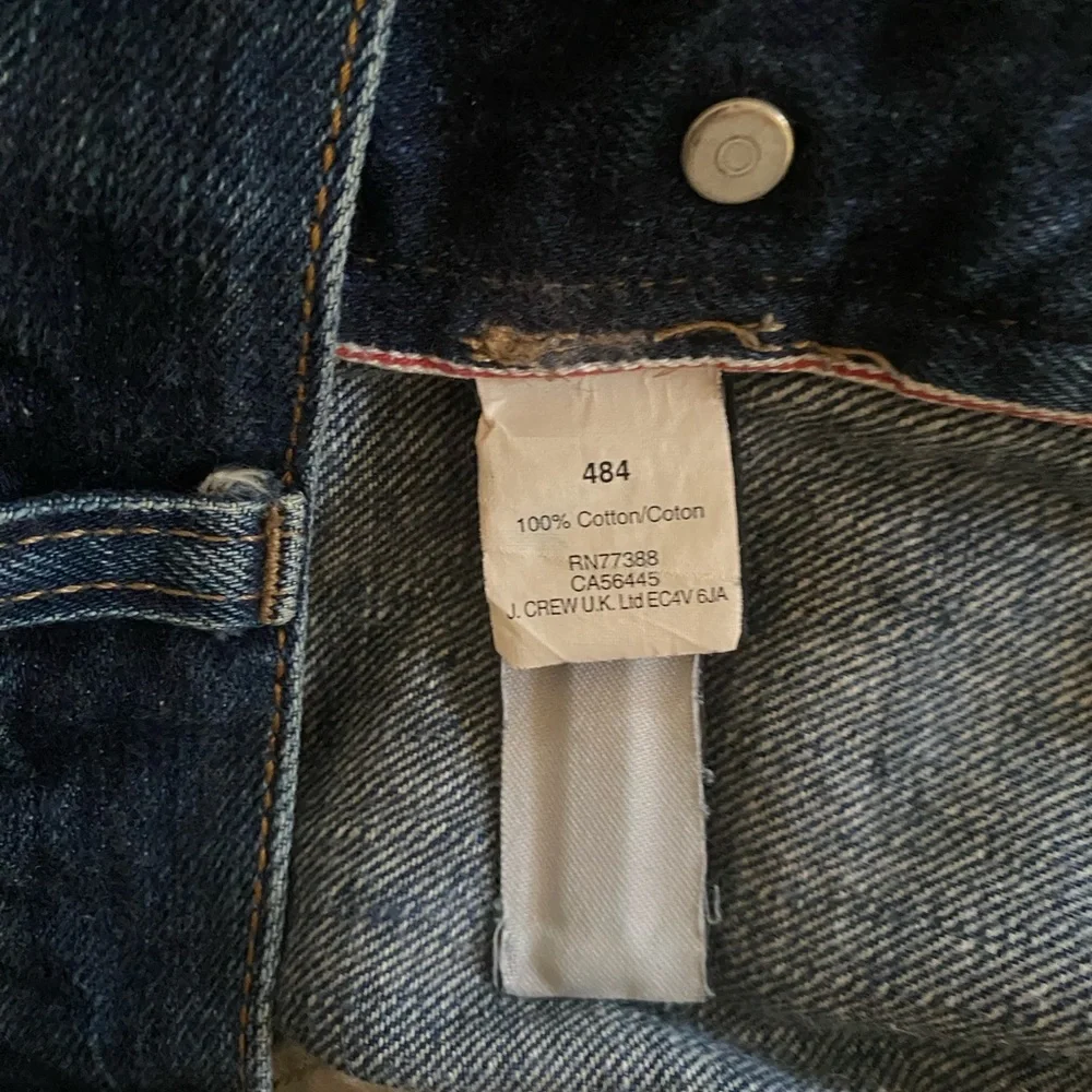 J. Crew Men's Dark Blue Slim Jeans